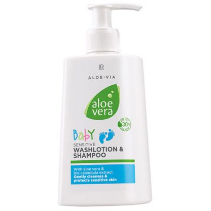 Aloë Vera Baby Sensitive Waslotion en Shampoo