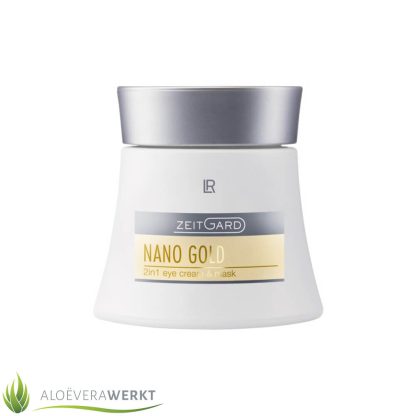 Nanogold 2in1 oogcrème en masker