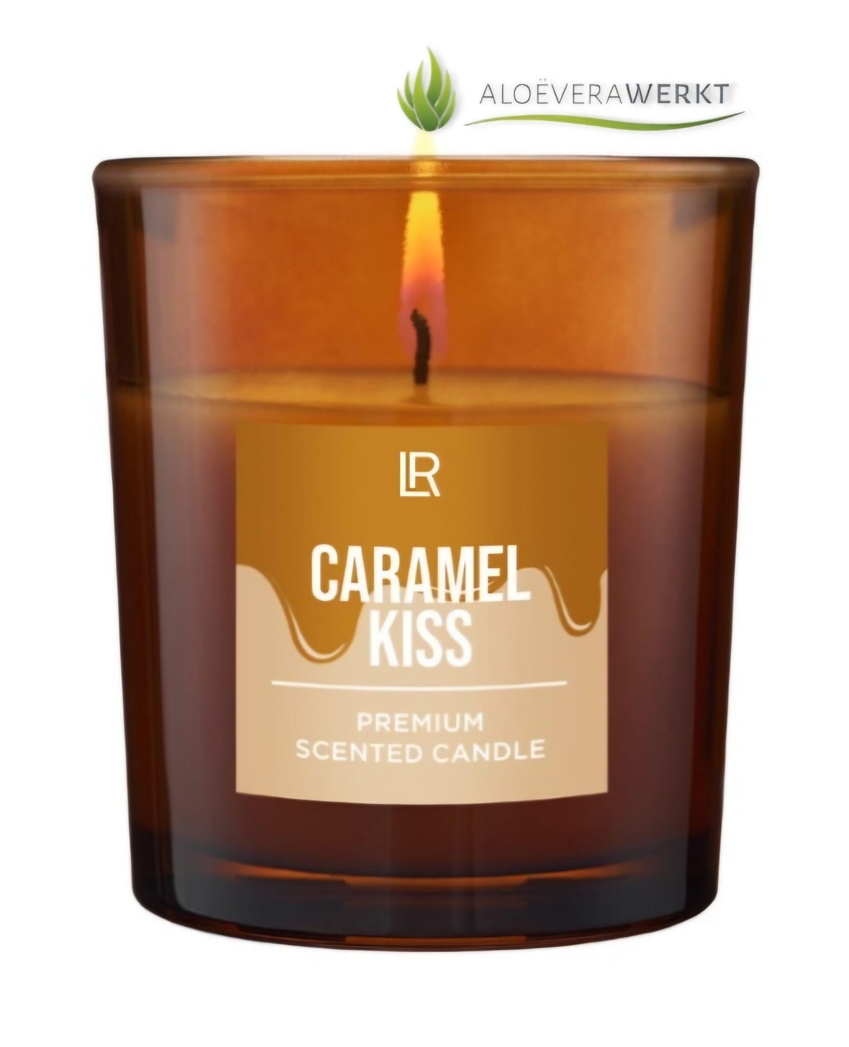 Premium Scented Candle Caramel Kiss