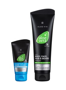 Limited edition aloë vera lichaamsverzorgingsset voor mannen