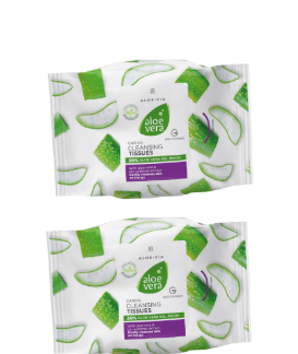 Aloë Vera Voedende Reinigingsdoekjes Set van 2